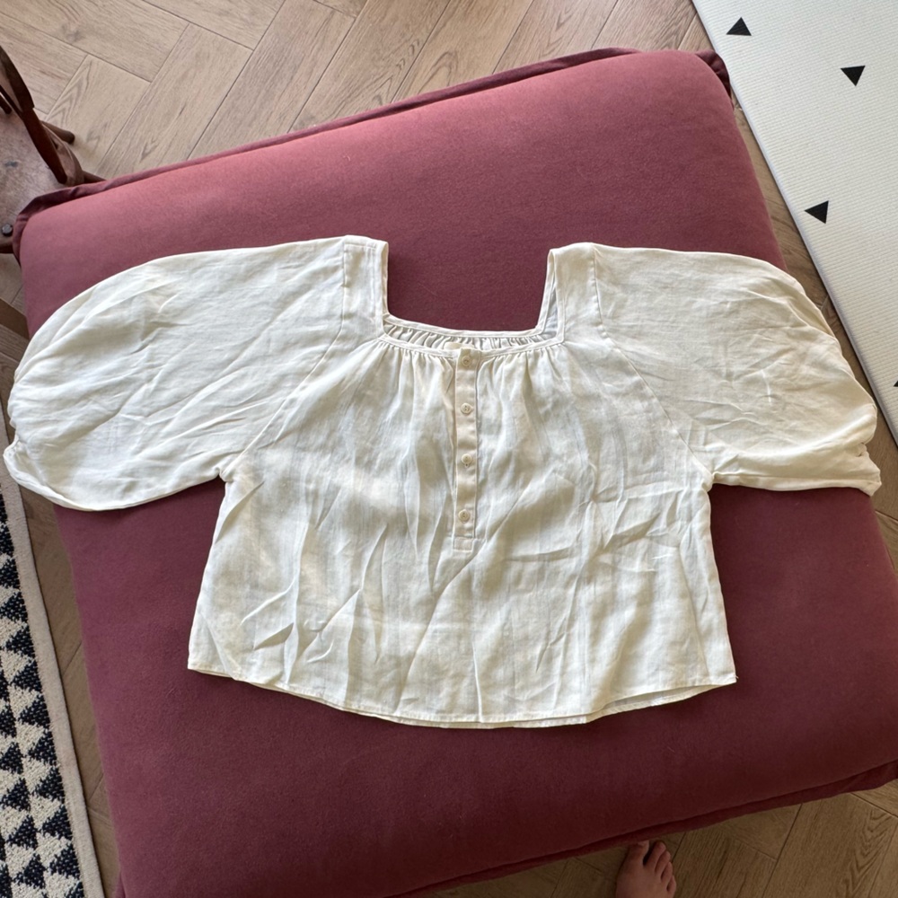 Rudy Jude Medium Linen Debbie Blouse - NWT - Picture 13 of 14